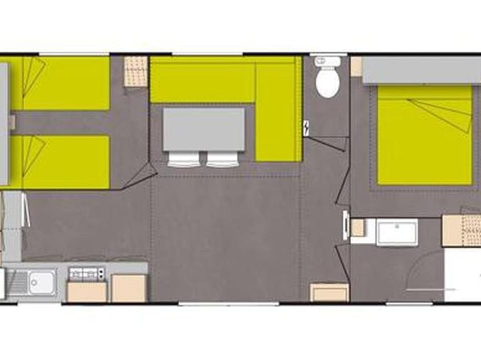Mobil-home à Saint-Maime avec terrasse - API-1-52-258 Campground/ 
RV Resort in Provence-Alpes-Côte d'Azur