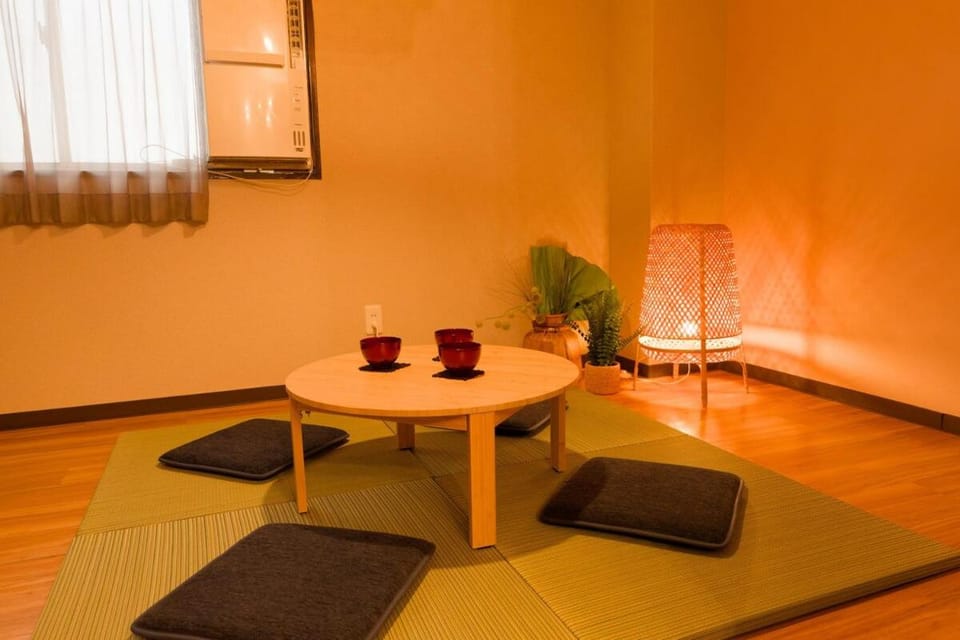 和とモダンデザインの融合 最上階の静かなお部屋 Quiet room on the top floor 駅徒歩1分 1 min walk from station 30 minutes to Ghibli Park Apartment in Nagoya