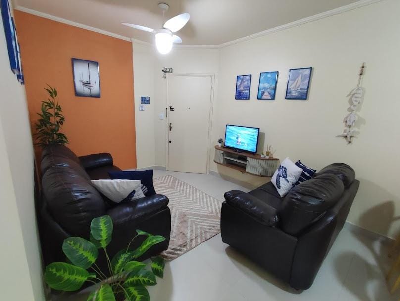 1 dormitório piscina salões de jogos em ótima localização Apartment in Ubatuba