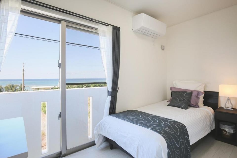 Bed, View (from property/room), Bedroom, air conditioner