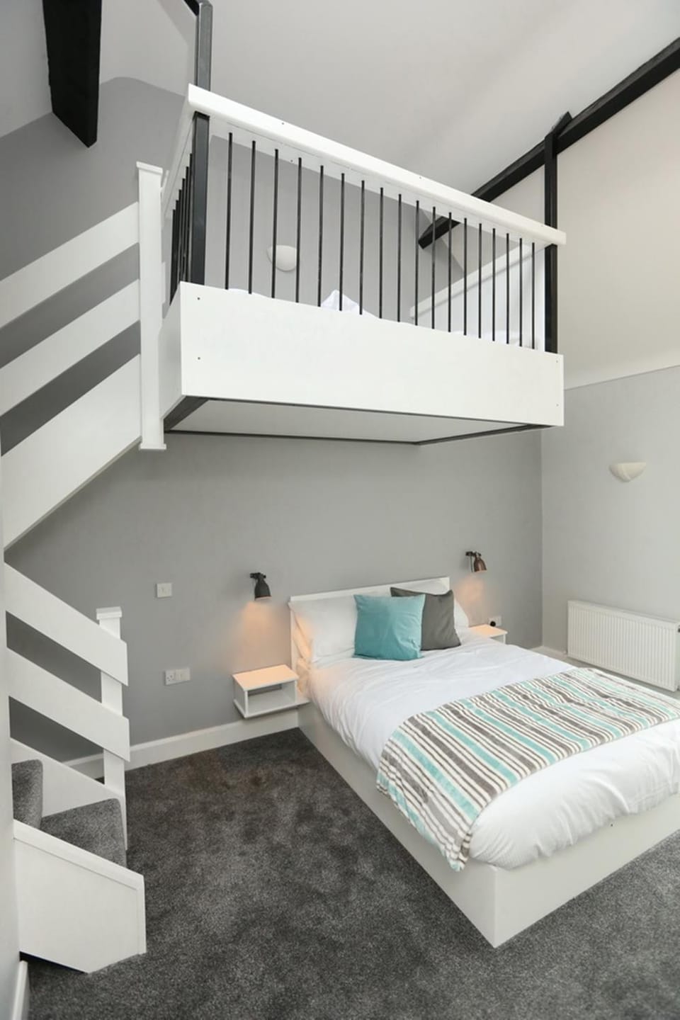 Bed, bunk bed