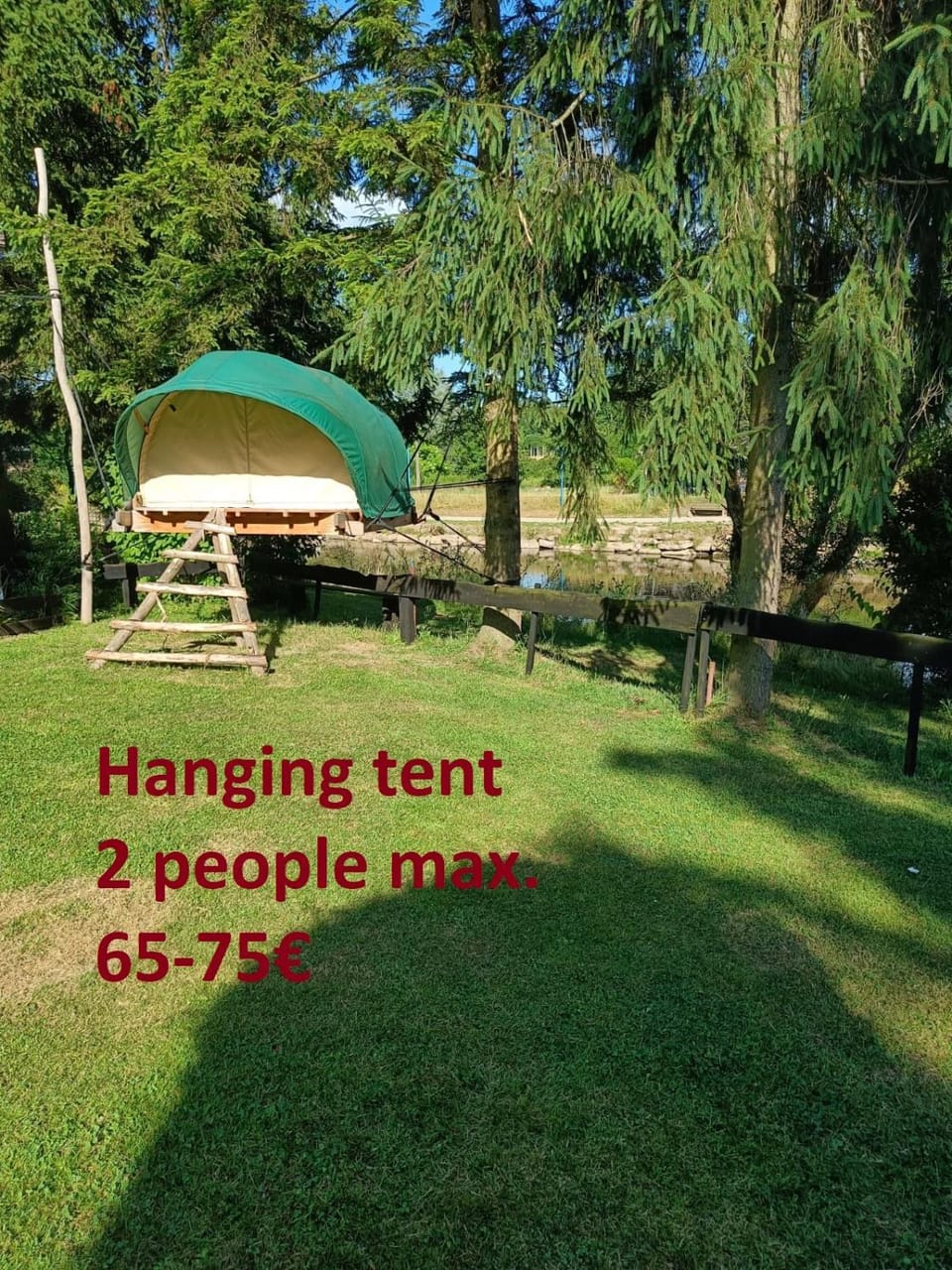 Camping des 3 Pommiers - Wanlin Luxury tent in Wallonia, Belgium