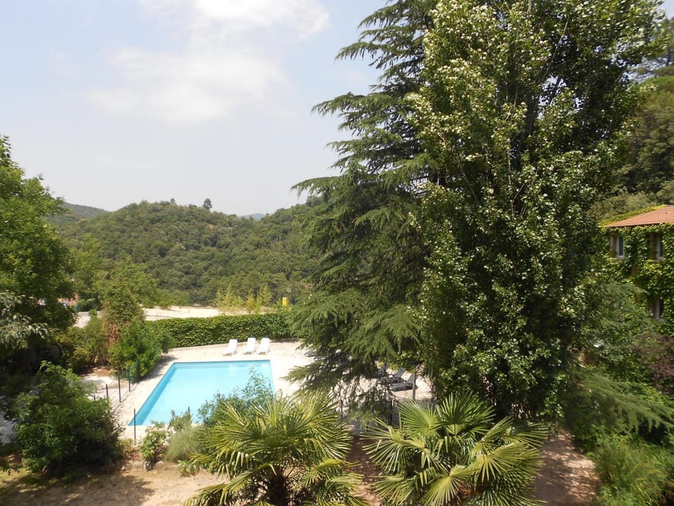 Natural landscape, Pool view, Swimming pool