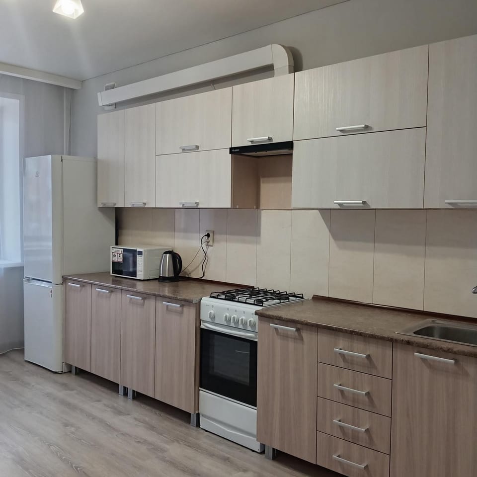 microwave, oven, stove, kitchen