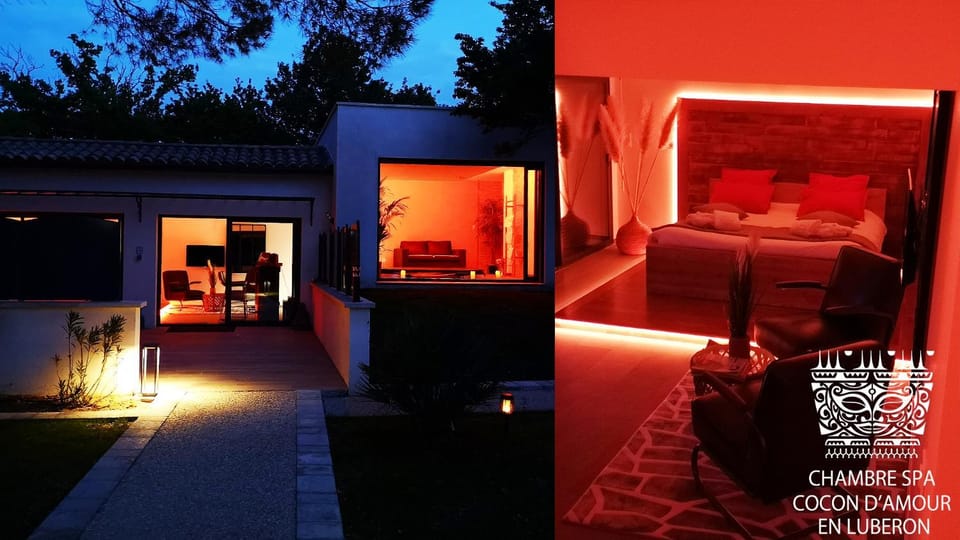 Cocon D'amour En Luberon - Chambre Spa a proximite de l'Isle sur la Sorgue Bed and Breakfast in L'Isle-sur-la-Sorgue