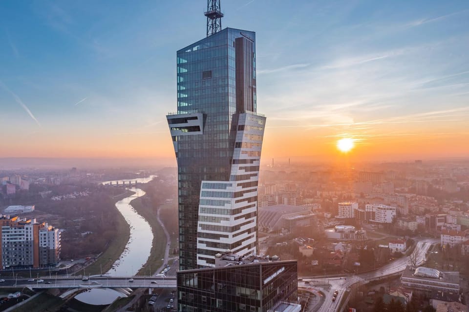 Property building, Day, Bird's eye view, City view, Sunrise, Sunset