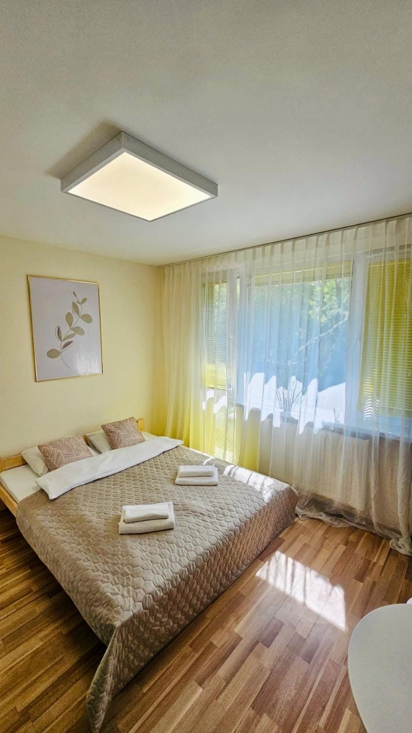 Batorego16 Yellow Studio Apartment in Warsaw