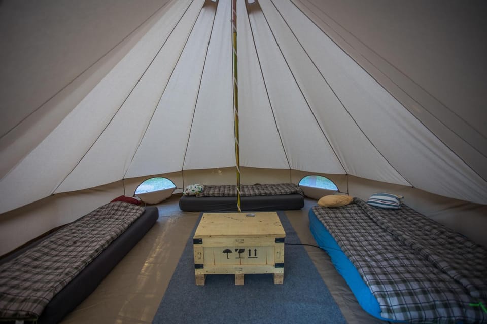 Aura Camp - Glamping, Jezioro, SAUNA, SUPy Campground/ 
RV Resort in Lesser Poland Voivodeship