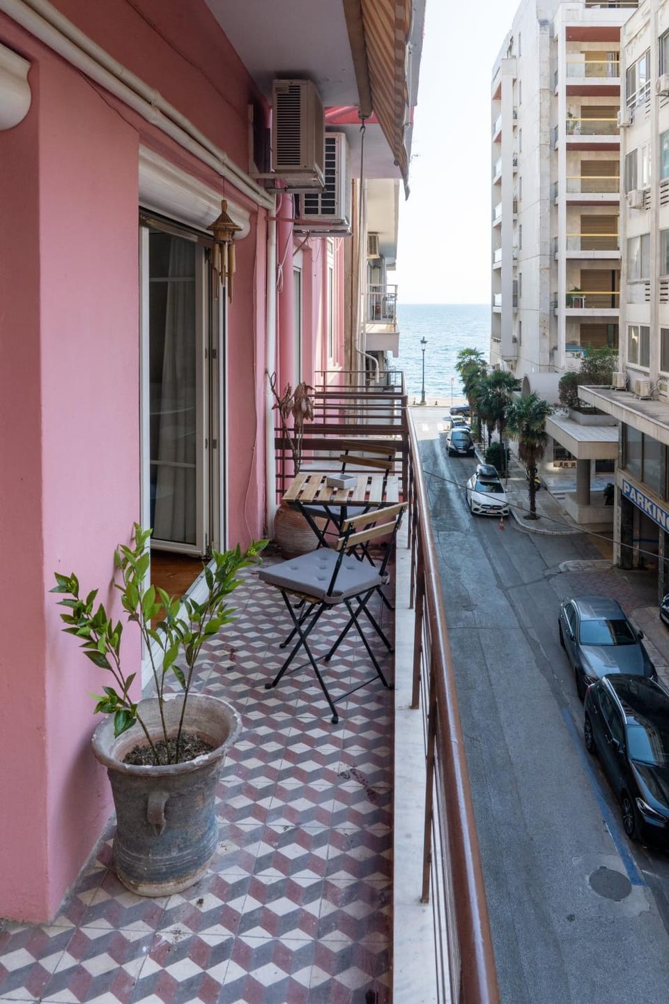 Patio, View (from property/room), Balcony/Terrace, Sea view, Street view