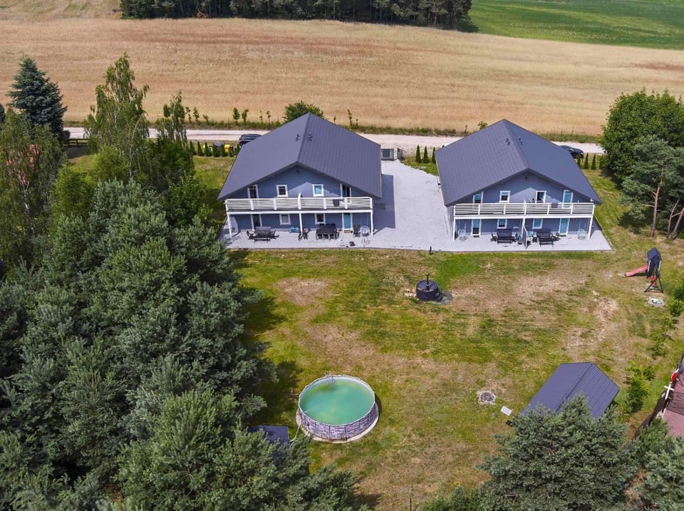 Property building, Bird's eye view, Garden view