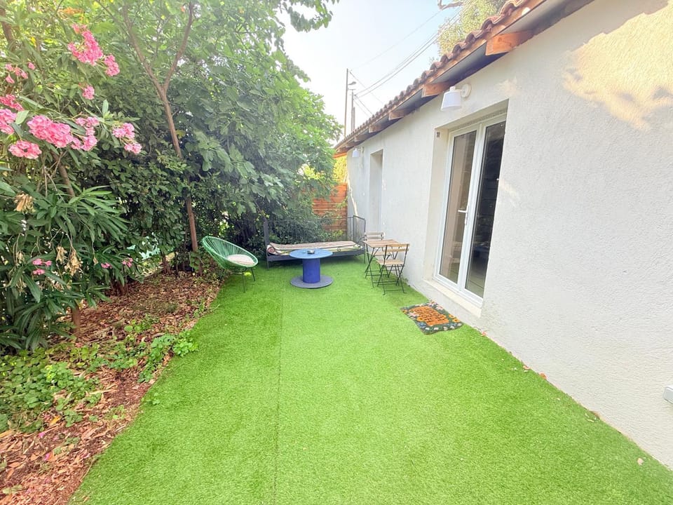 Spring, Garden, Garden view