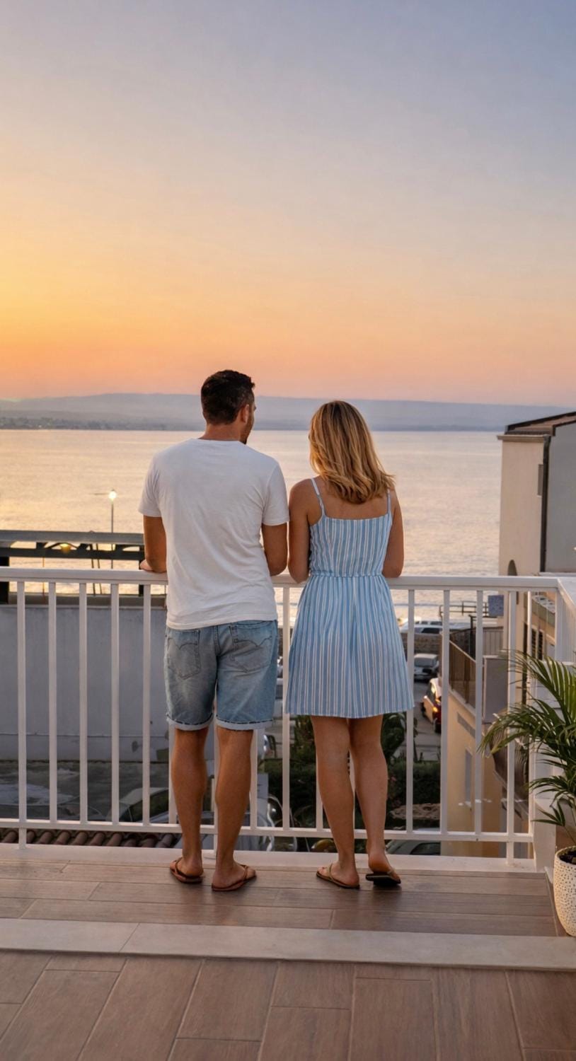 Balcony/Terrace, Sea view, Sunset