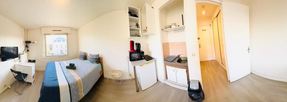 Studio pour 2 près de la gare Apartment in Île-de-France