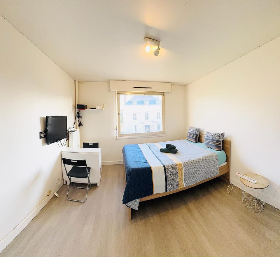 Studio pour 2 près de la gare Apartment in Île-de-France