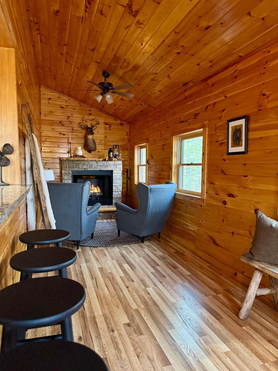 The Tree House- Wifi- Firepit- 2 Fireplaces-Garden Tub-Free Activities House in Morganton