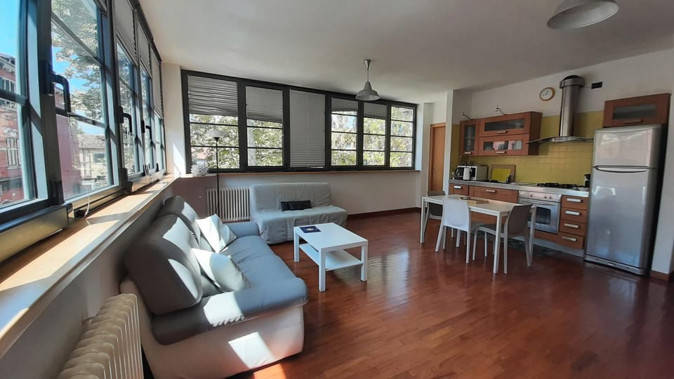 Kitchen or kitchenette, Living room, Seating area