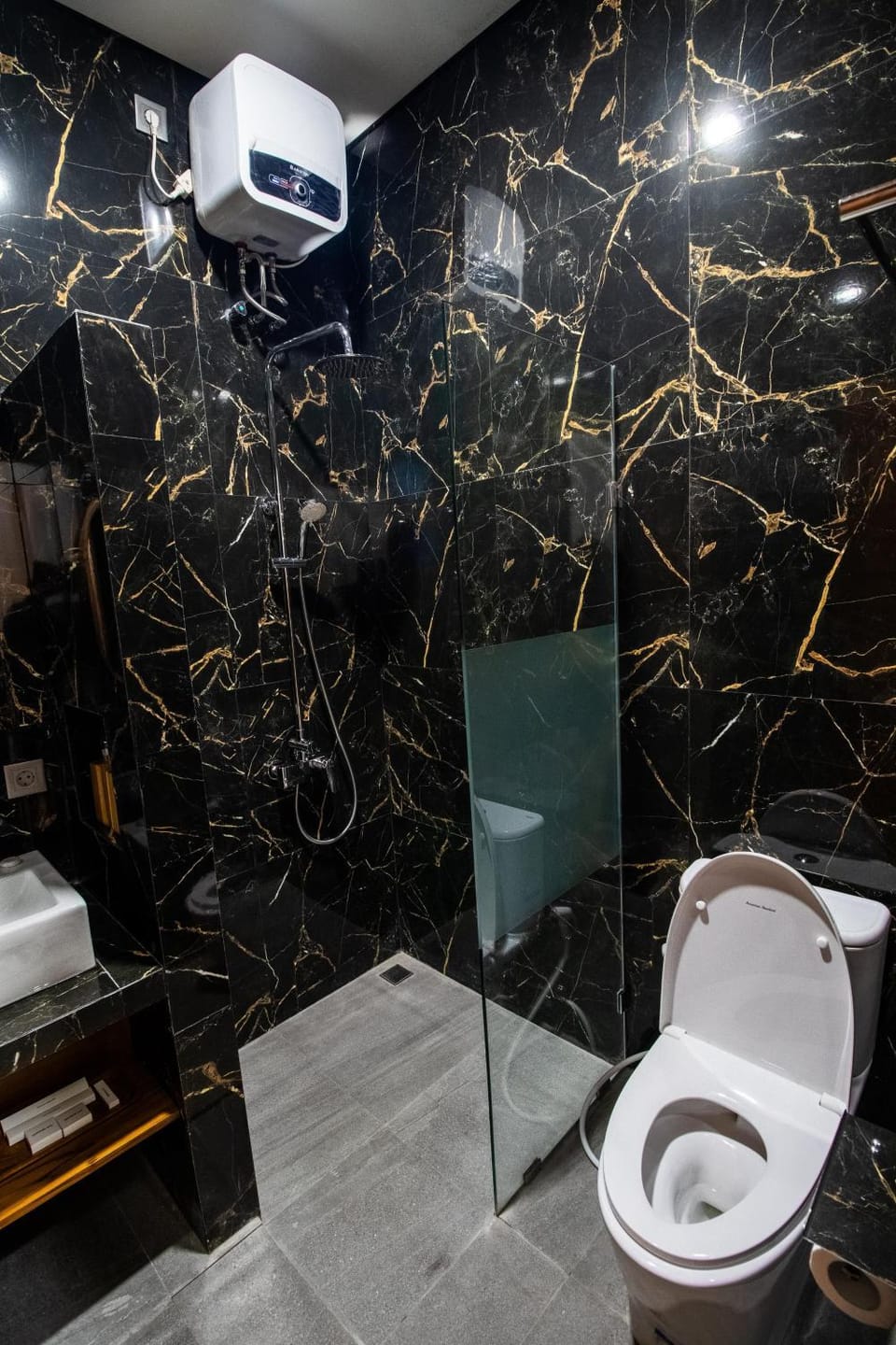 Shower, Toilet, Property building