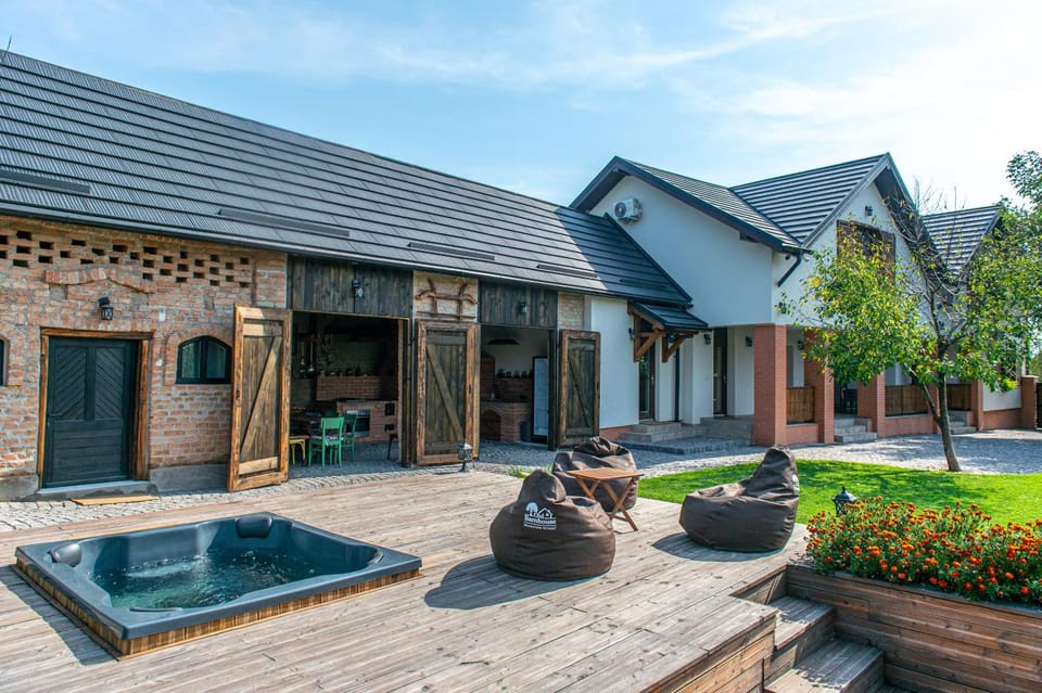 Property building, Day, Seating area, Garden view, Pool view, Swimming pool