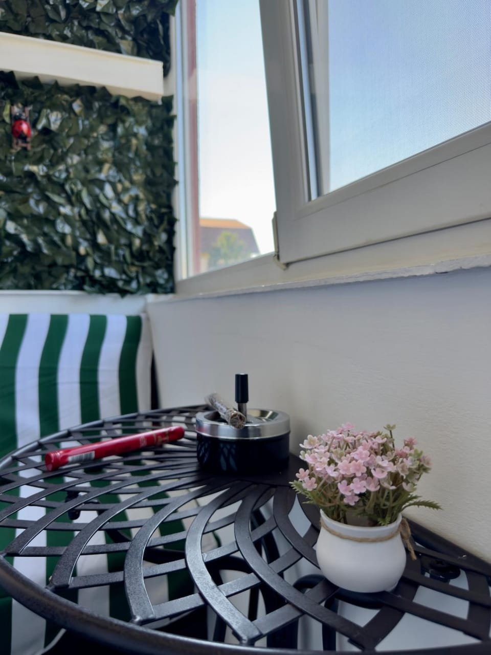 View (from property/room), Balcony/Terrace, Seating area