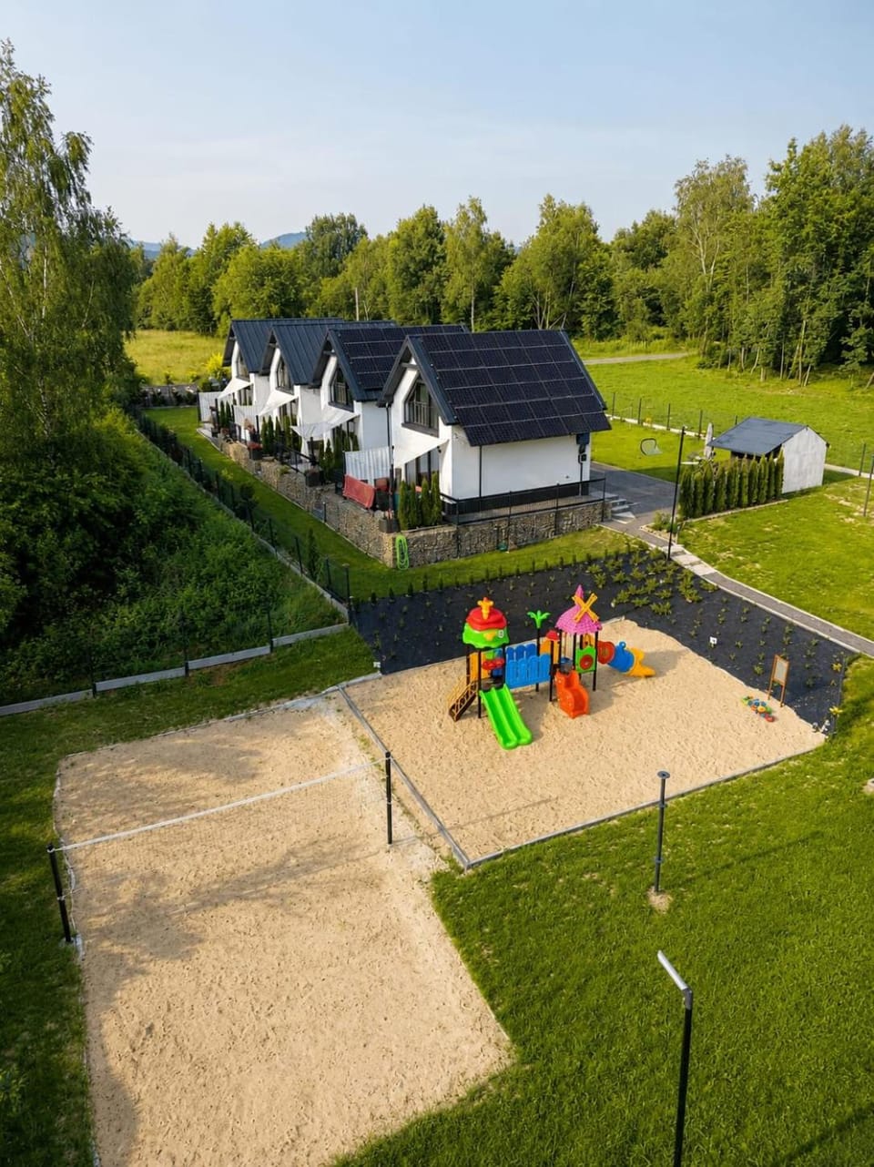 Natural landscape, Children play ground, Garden view