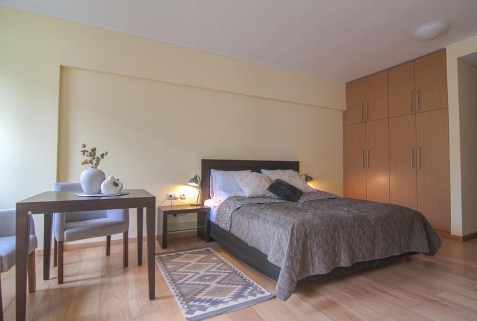 Bed, Bedroom, wardrobe