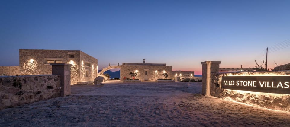 Property building, Natural landscape, Sunset