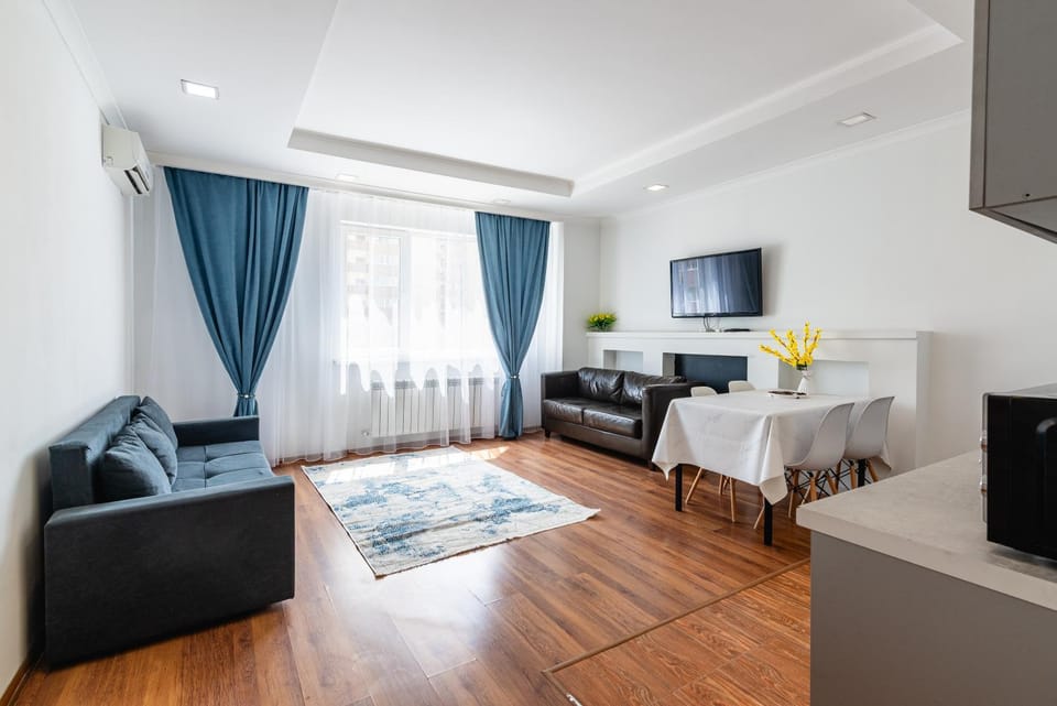 2-комн рядом с MEGA уютная квартира 4 чел Apartment in Almaty