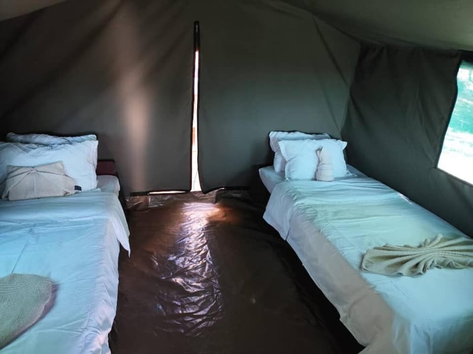 Hippo Lagoon Tent On Deck Luxury tent in Africa