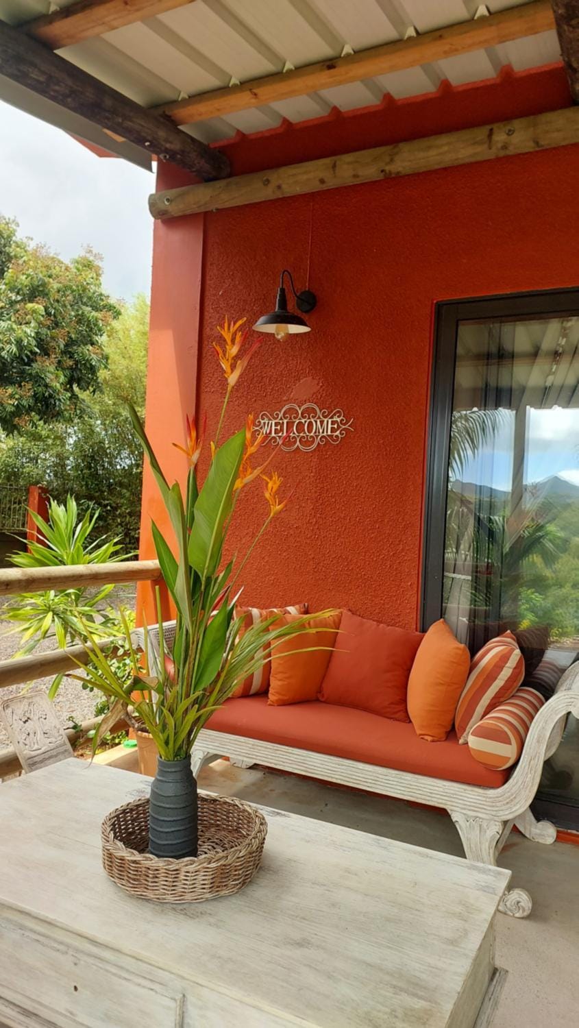 Tree Top View Lodge Chalet in Savanne District, Mauritius