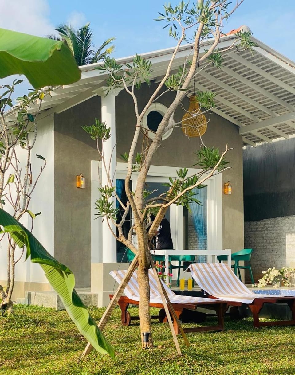 Property building, Garden view
