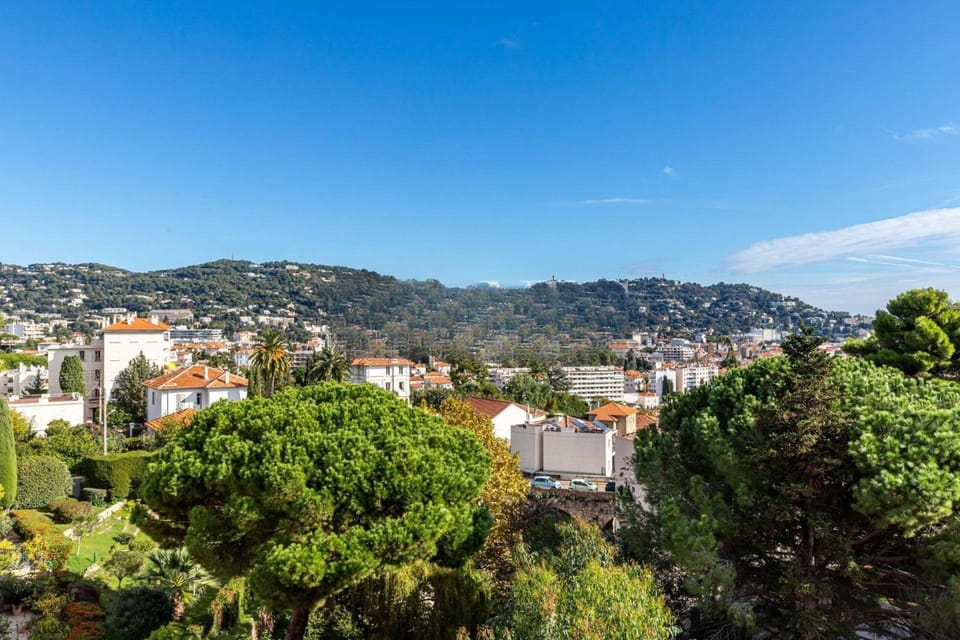 Nearby landmark, Spring, Day, Natural landscape, Bird's eye view, City view, Mountain view