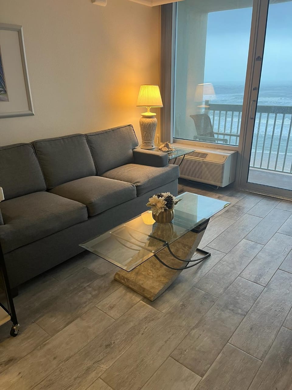 Balcony/Terrace, Living room, Seating area, Sea view