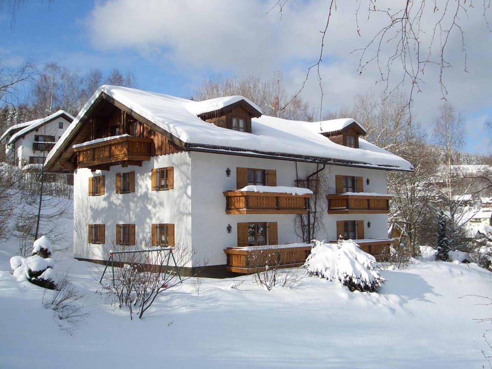 Property building, Natural landscape, Winter