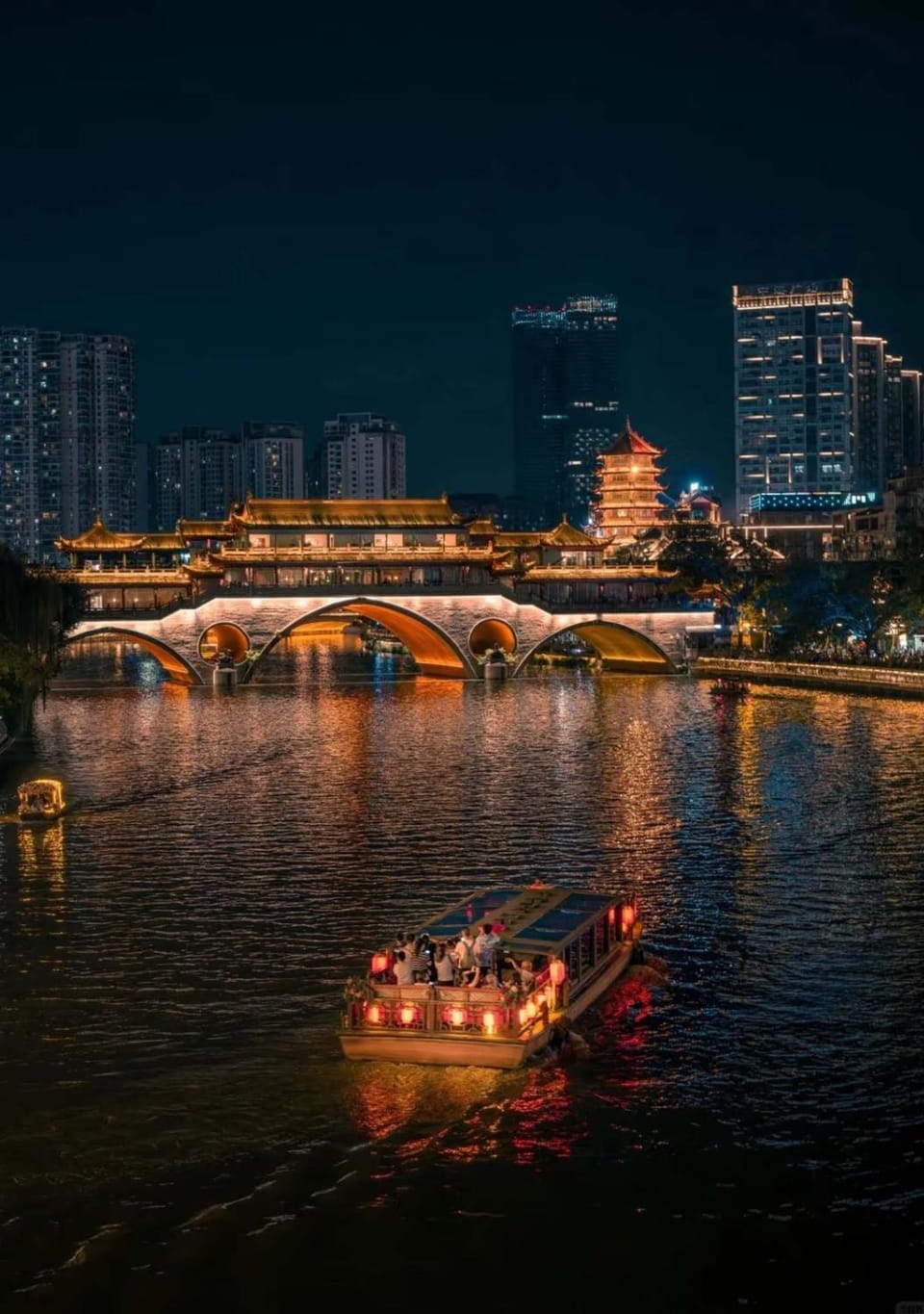 Night, City view