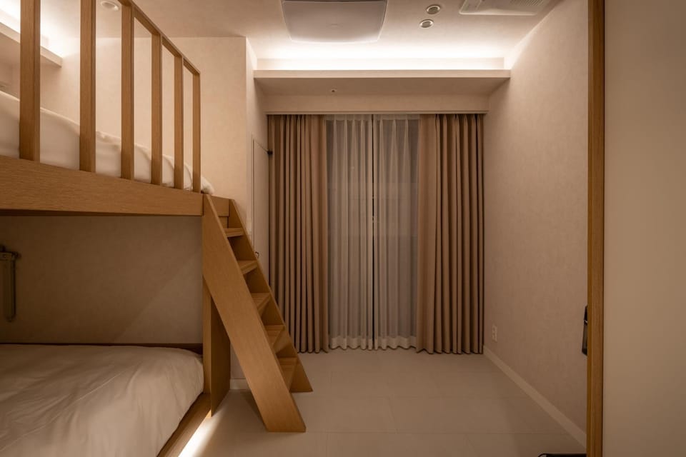 Bed, Photo of the whole room, Bedroom, bunk bed