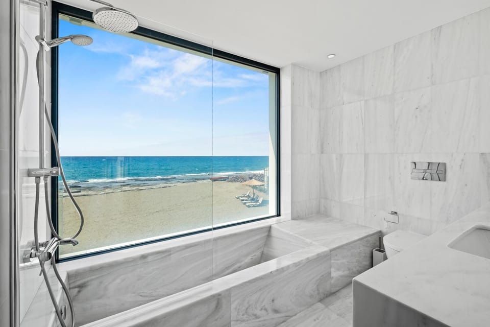 Blue Iris Luxury Beachfront Villa by Nomads - Direct Beach Access & Private Pool Villa in Paphos District