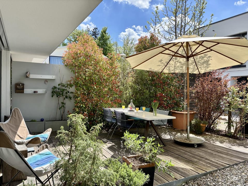 Garden, Balcony/Terrace, Dining area, Garden view