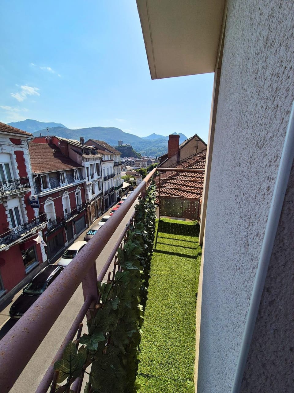 View (from property/room), Balcony/Terrace, Mountain view