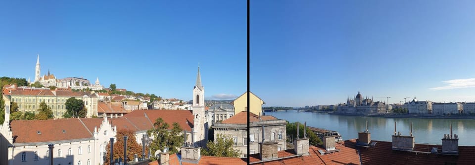 View (from property/room), Living room, City view, Landmark view, Mountain view, River view