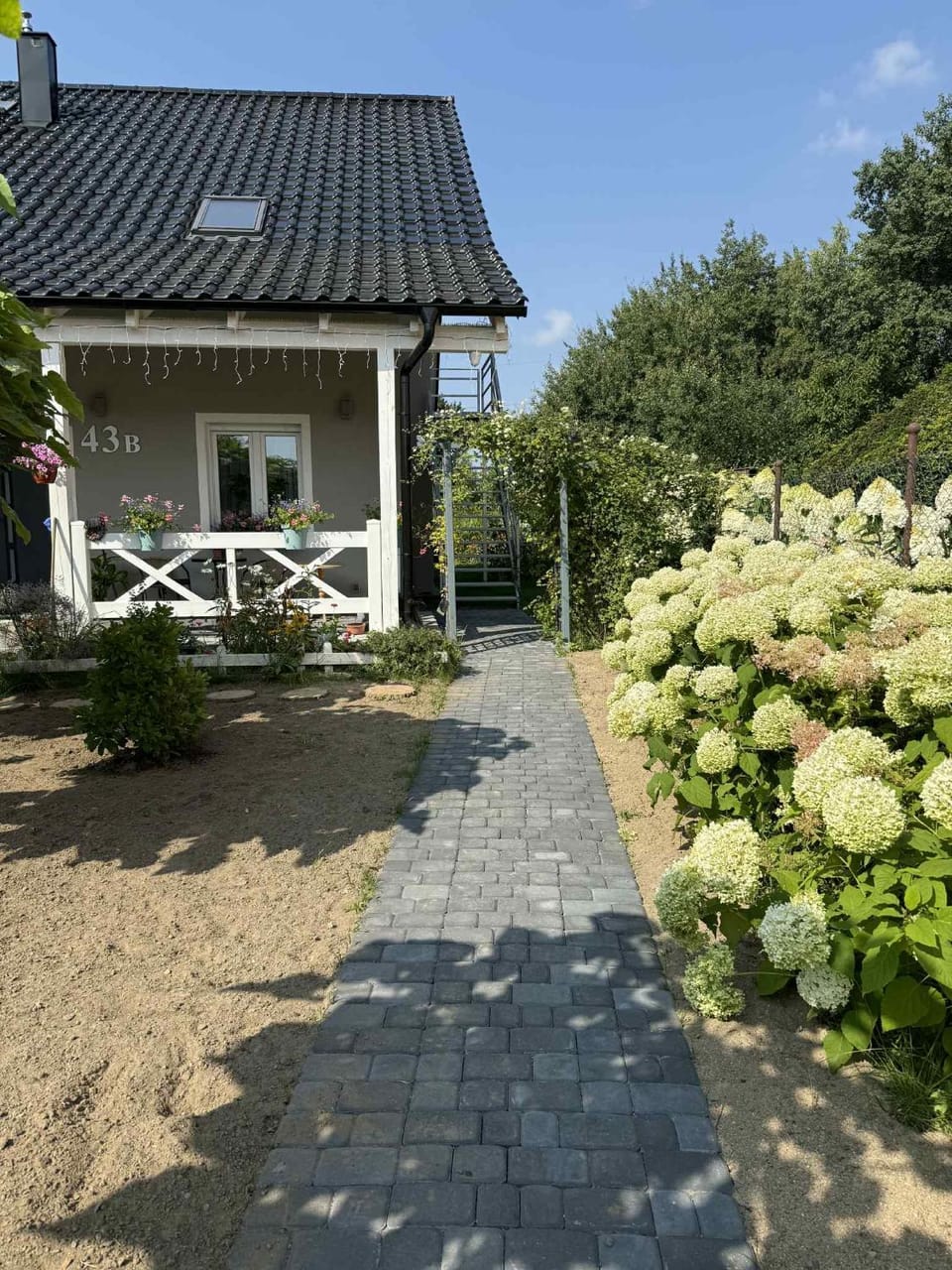 Property building, Garden