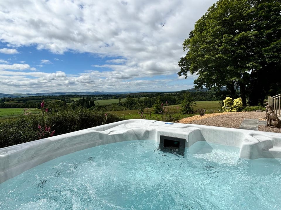 Natural landscape, Hot Tub, Garden view