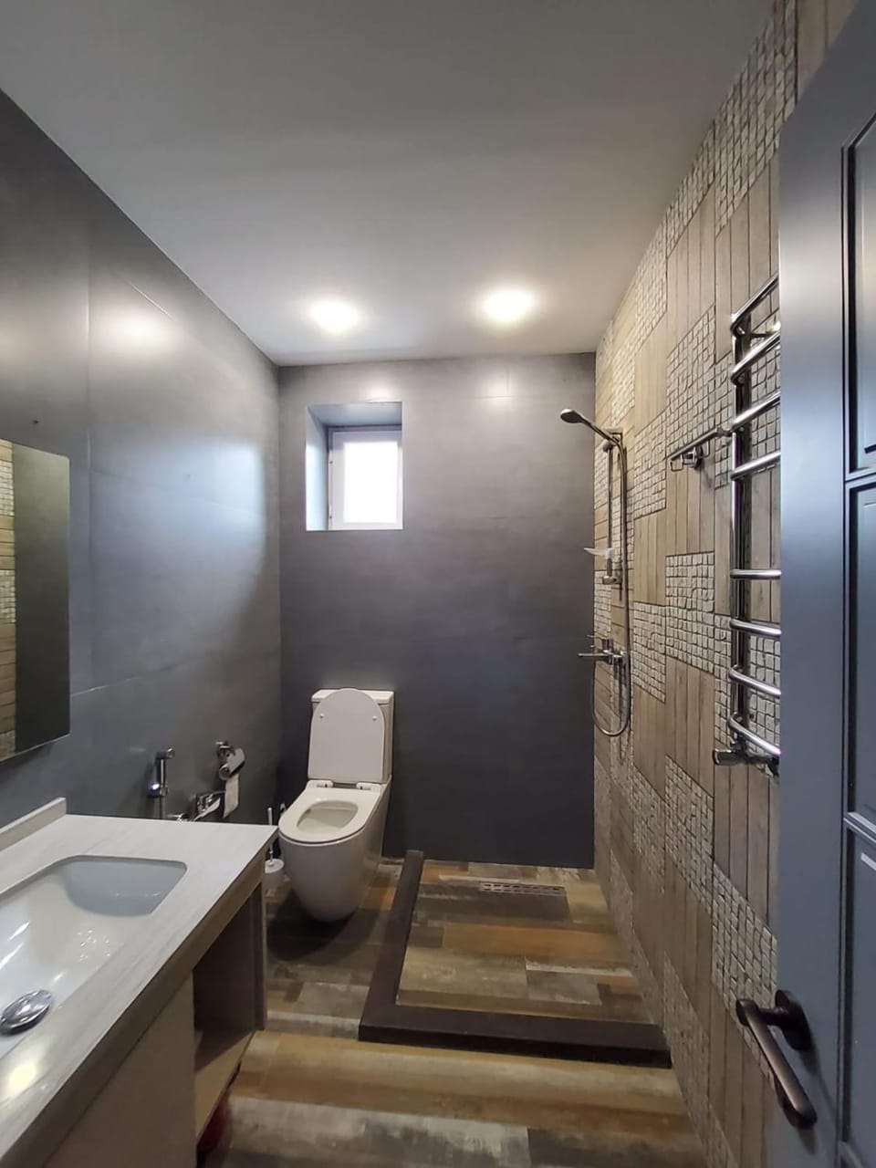 Shower, Toilet, Bathroom, towels
