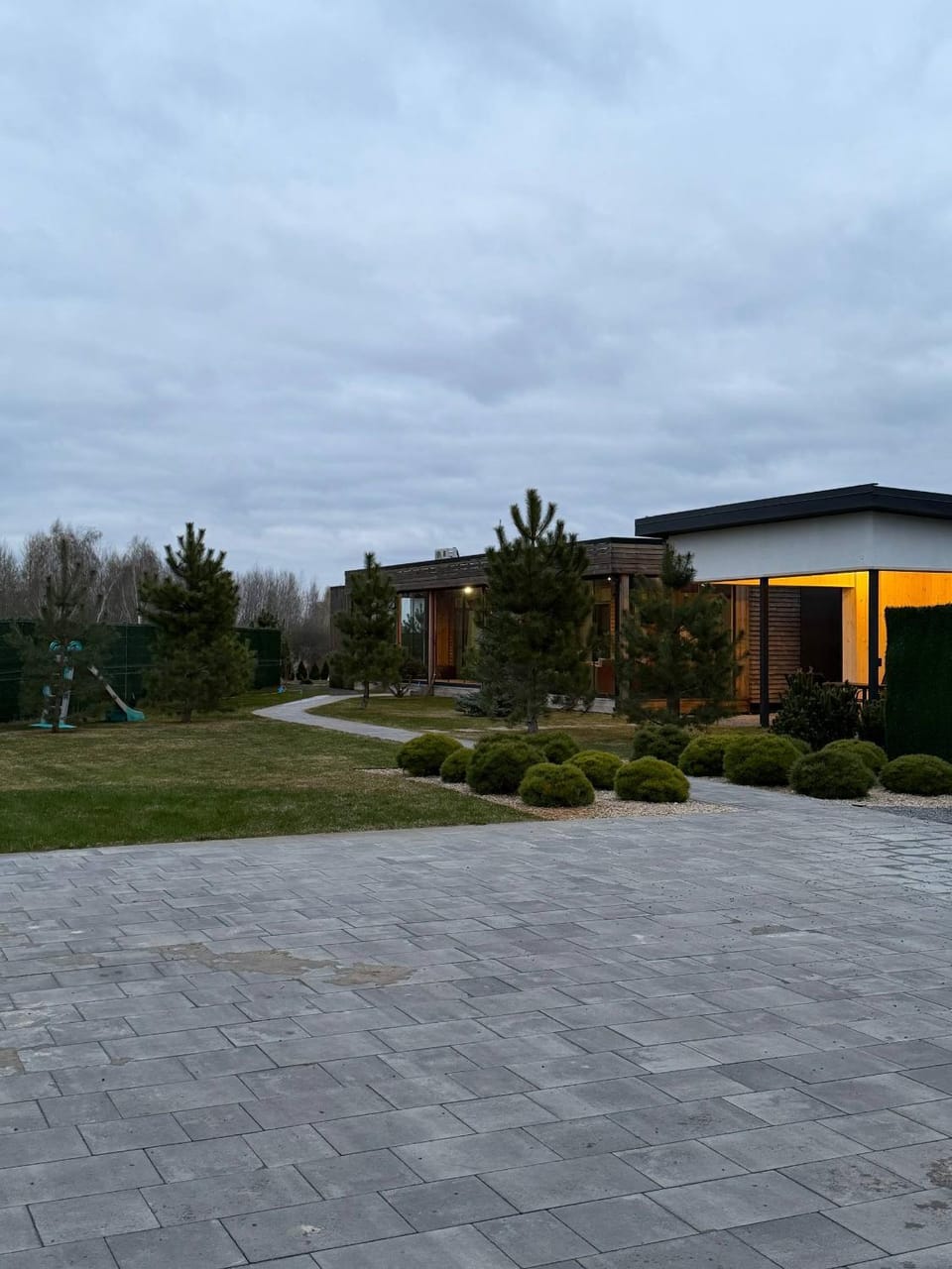 Property building, Garden