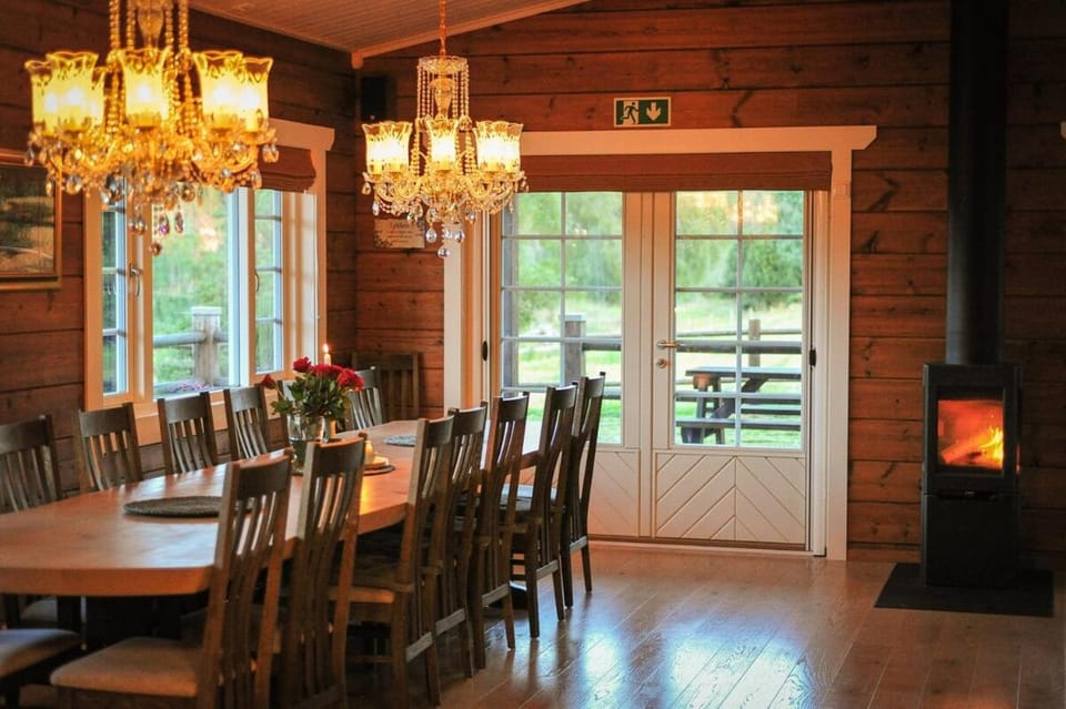 Snerting Ranch Hotel - Comfty and modern Log House House in Trondelag