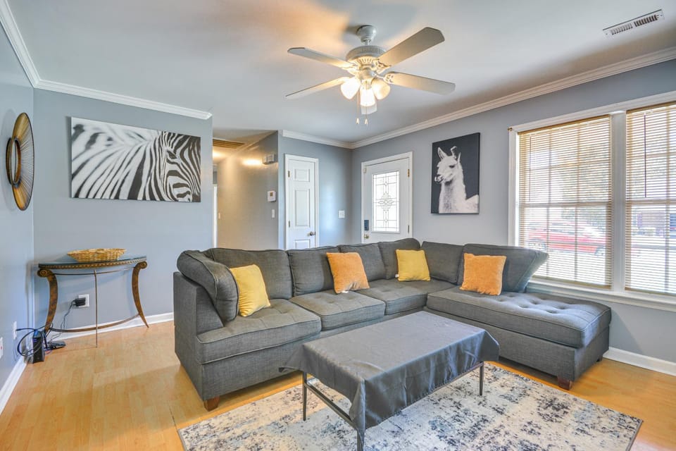 < 4 Mi to Dtwn Greensboro: Renovated Home w/ Yard! House in Greensboro