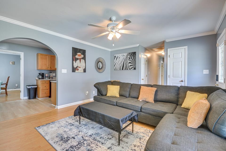 < 4 Mi to Dtwn Greensboro: Renovated Home w/ Yard! House in Greensboro