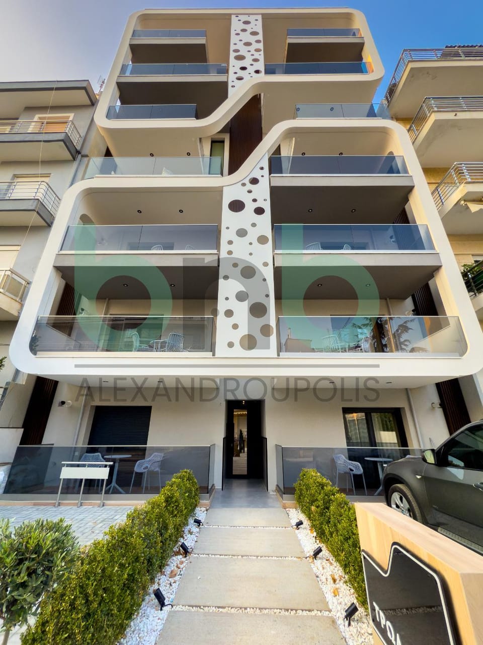 Property building, Facade/entrance, Spring, Day, Summer, View (from property/room)