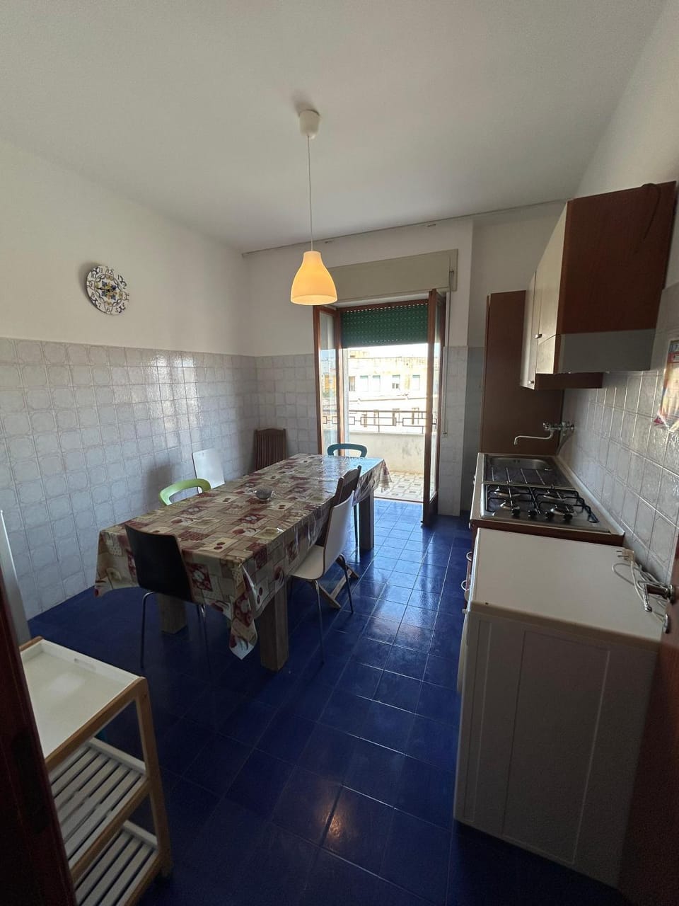 Balcony/Terrace, washing machine, kitchen