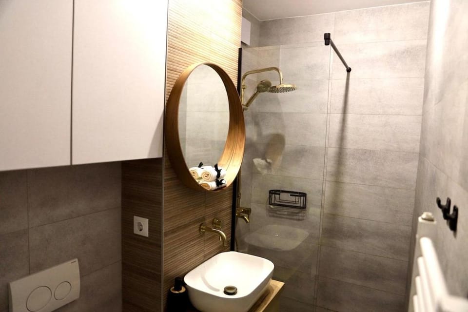 Shower, Toilet, Bathroom, towels