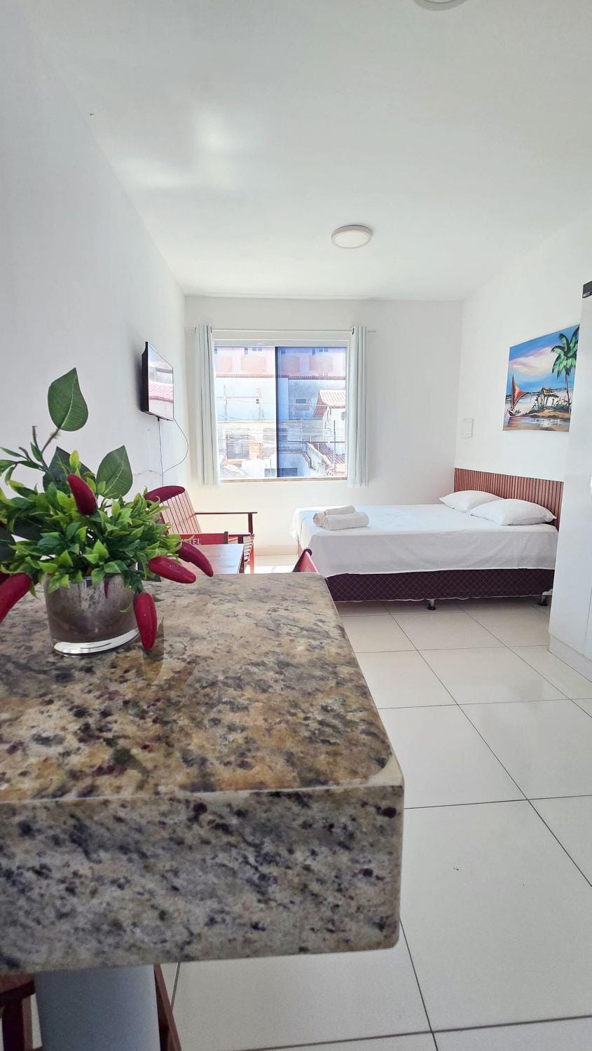 Photo of the whole room, Dining area, Bedroom